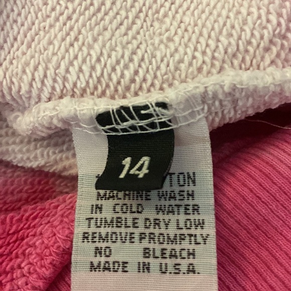 Californian Vintage Girls Pink and White Sweatsuit Size 14 - Picture 8 of 15
